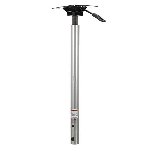 attwood Attwood SP-39204 Snap-Lock 1.77-Inch Post, Adjustable Height, 24 to 30 Inches High, Power Pedestal, - Outdoor Depot
