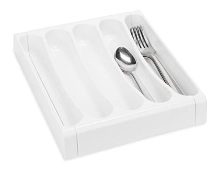 Camco Camco Adjustable Cutlery Tray - Designed for RV and Compact Kitchen Drawers, Adjusts Between 9" and - Outdoor Depot
