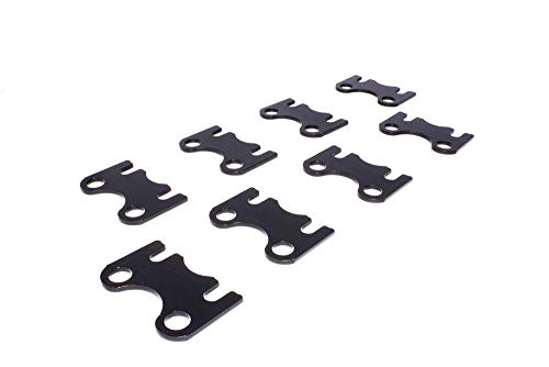 Comp Cams COMP Cams 4808-8 Guide Plate, Small Block Chevy Flat for 5/16 Diameter Pushrods, Black - Outdoor Depot