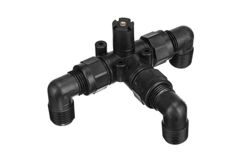 B&B Molders B&B Molders 94135 Three-Way Diverter Valve with 1/2" Thread for Nautilus Panel - Outdoor Depot