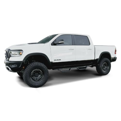 Westin 20-14085 Outlaw Drop Nerf Bars Textured Black Pair