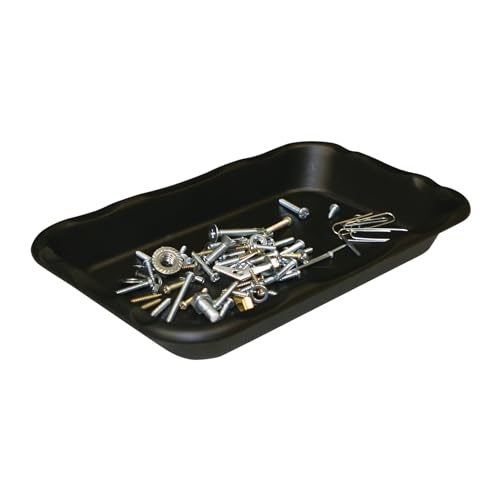 Performance Tool Performance Tool W1285 Large Magnetic Nut & Bolt Tray for Garages and Workshops, Black, - Outdoor Depot