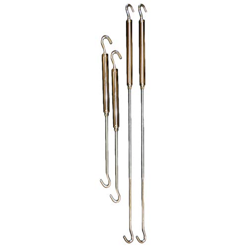 HAPPIJAC HAPPIJAC Standard Turnbuckle Replacement Set for Truck Camper Tie Down 25.5 Inch - Outdoor Depot
