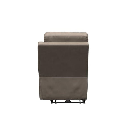 THOMAS PAYNE THOMAS PAYNE Signature Seismic Series Driftwood RV Theater Seating Left Arm Recliner with Power - Outdoor Depot