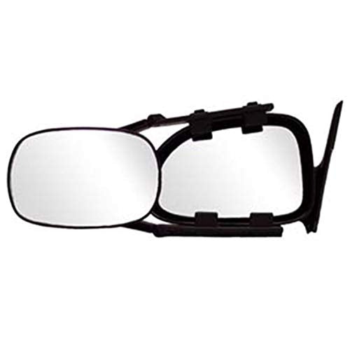 CIPA CIPA 11950 Clip-On Towing Mirror,Black & Silver, 15.75 Inch - Outdoor Depot