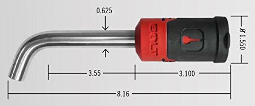 BOLT Bolt 7023585 5/8" Receiver Lock for Side Cut Ford, Lincoln & Land Rover Keys - Outdoor Depot