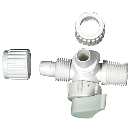 Flair-It Flair-It 16912 Plastic 3 Way Valve, 0.5" Size - Outdoor Depot