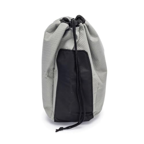 Camco EAZ-Lift Electric Tongue Jack Head Cover - Features 3 Layers of Water-Resilient Breathable Material & Adjustable Drawstring Closure - Measures 18” (H) x 7.5” (W) x 8.5” (L) (48356)