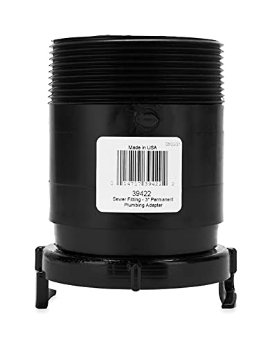 Camco Camco Camper/RV Sewer Fitting Adapter | Features a Straight Fitting & Bayonet Fitting | Simple Camper - Outdoor Depot