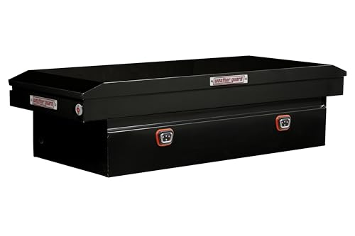 Weather Guard Weather Guard Model 116-5-04 Saddle Truck Box, Steel, for Full Size Trucks, Extra Wide, Gloss - Outdoor Depot