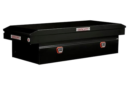 Weather Guard Weather Guard Model 116-5-04 Saddle Truck Box, Steel, for Full Size Trucks, Extra Wide, Gloss - Outdoor Depot