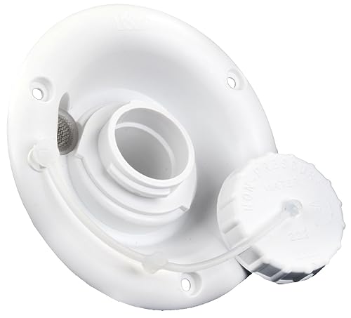 B&B Molders B&B Molders, 94247 Gravity Water Fill Dish – Polar White, UV-Stable Acrylonitrile Construction - Outdoor Depot