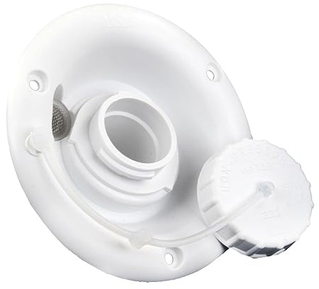 B&B Molders B&B Molders, 94247 Gravity Water Fill Dish – Polar White, UV-Stable Acrylonitrile Construction - Outdoor Depot