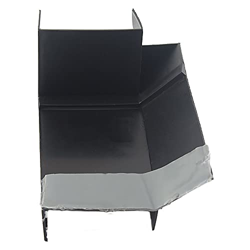 AP Products AP Products 018-1161-LH Left Hand Notch Corner Block, Black / 4-1/2" x 2-1/2" x 2" - Outdoor Depot