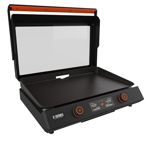 BLACKSTONE Blackstone 22-Inch Electric Griddle - 1600W Non Stick Ceramic Titanium Coated Stainless Steel - Outdoor Depot