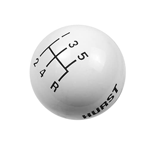 Hurst Hurst 1630025 White 5-Speed Replacement Shifter Knob - Outdoor Depot