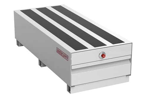 Weather Guard 336-3-04 Pack Rat® Heavy-Duty Lockable Steel Drawer Storage Unit, 48in x 20in x 13in (White)