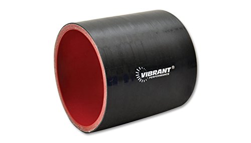 Vibrant Performance Vibrant Performance 2714 Black 4 Ply Silicone Sleeve, 3" - Outdoor Depot