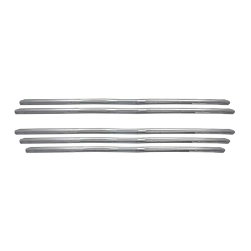Coast to Coast International CCI Grille Insert IWCGI160, Overlay, Bar Style, 5 Piece, Chrome Plated, ABS - Outdoor Depot