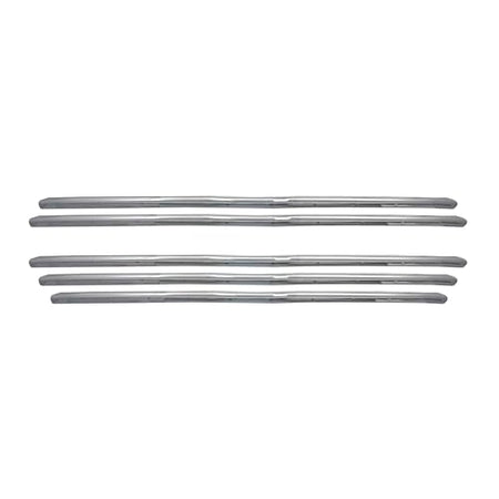 Coast to Coast International CCI Grille Insert IWCGI160, Overlay, Bar Style, 5 Piece, Chrome Plated, ABS - Outdoor Depot