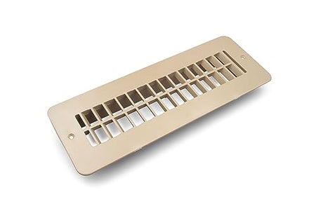 B&B Molders B&B Molders, 94258 Floor Register 2x10 No Damper – Tan, Impact-Resistant Plastic Vent, - Outdoor Depot
