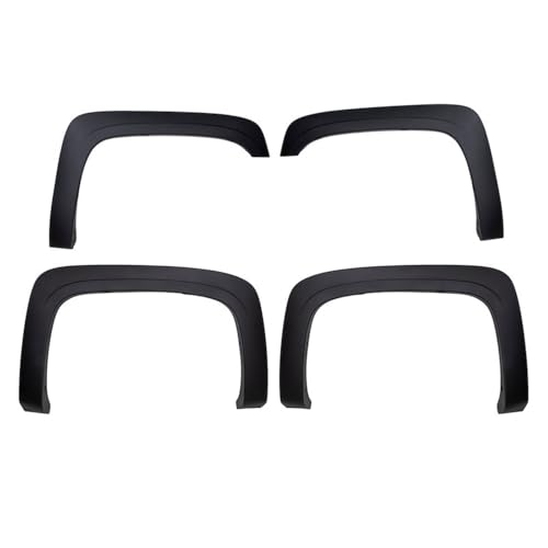 TRAILFX TFC3001OE OE Style Fender Flares Smooth Black Set of 4 for Chevrolet Silverad...
