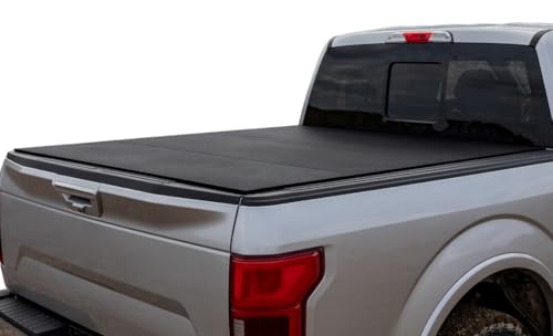 ACI ACI Lomax Folding 15-20 Ford F-150 5.6' Box Hard Tonneau Cover Black Urethane - Outdoor-Depot.us