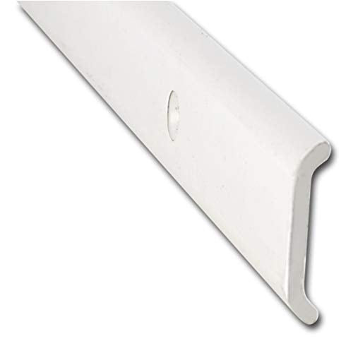 AP Products 021-87201-16 Non-Insert Trim Flat (White), 16'