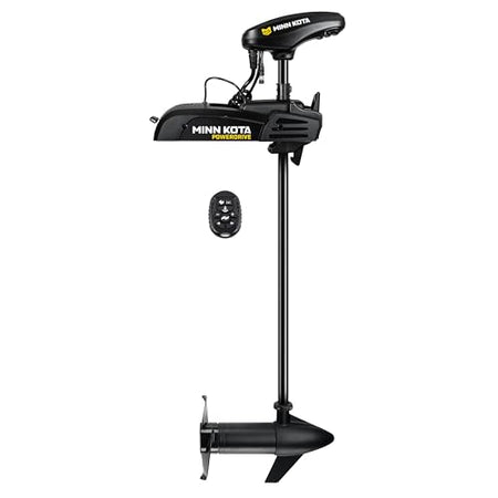 Minn Kota Minn Kota PowerDrive Bow-Mount Electric Trolling Motor with GPS – 55 Lb. Thrust, 54 in. Shaft, - Outdoor Depot