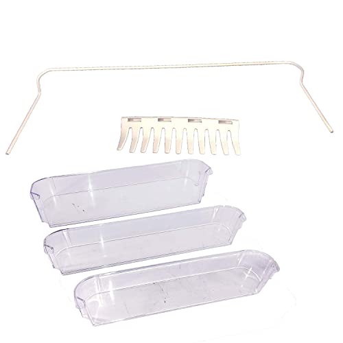 Dometic 29325760655 Refrigerator Door Shelf 5-Piece Kit - Clear