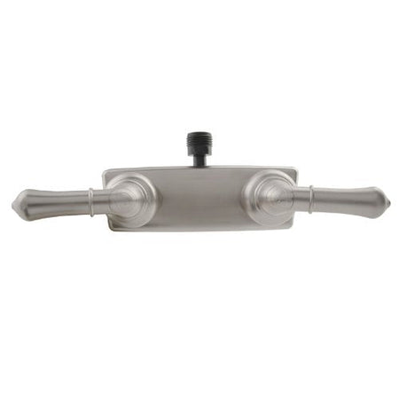 Dura Faucet Dura Faucet (DF-SA100C-SN RV/Motorhome Shower Faucet Valve Diverter with Easy Turn Handles - Outdoor Depot