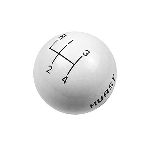 Hurst Hurst 1637626 White Plastic Replacement Shifter Knob - Outdoor Depot