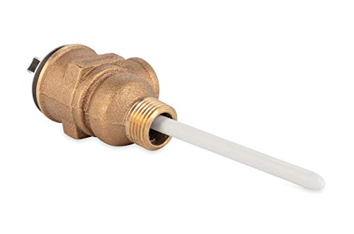 Camco Camco 10423 1/2" Temperature and Pressure Relief Valve with 4" Epoxy-Coated Probe , Brown - Outdoor Depot