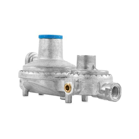 Camco Camco Vertical Two Stage Propane Regulator - Compatible with 20 lb or 30 lb Propane Tanks with ACME - Outdoor Depot