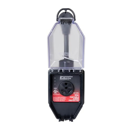 Progressive Industries Progressive Industries SSP-30XL Portable RV Smart Surge Protector, Black, 30 Amp - Outdoor Depot
