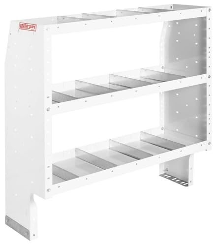 Weather Guard Weather Guard Heavy Duty Adjustable 3 Shelf Unit, 44in x 42in x 16in, Model 9344-3-03 - Outdoor Depot