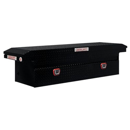 Weather Guard Weather Guard Model 121-5-04 Saddle Truck Box, Aluminum, for Full Size Trucks, Low Profile, - Outdoor Depot