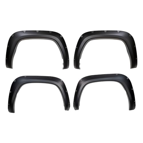 Trailfx TrailFX TFT3004S Pocket Fender Flares Fits 2022-2025 Toyota Tundra Smooth Black Paintable 1.75" - Outdoor Depot