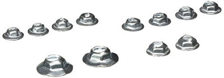 Dorman Dorman Help! 45384 Thread Cutting Nuts Asst,Silver - Outdoor Depot