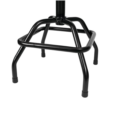 Performance Tool Performance Tool W85011 Pneumatic Swivel Bar Stool with Back Support, 360-Degree Swivel, - Outdoor Depot