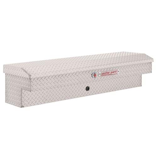 Weather Guard Weather Guard Model 174-0-04 56in Lo-Side Box, Aluminum, Clear, 4.0 cu ft - Outdoor Depot