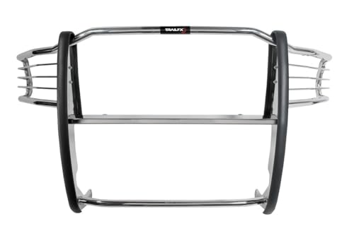 Trailfx TrailFX Grille Guard for Silverado 2500 HD and 3500 HD 2020-2023 One Piece Polished Stainless Steel - Outdoor Depot