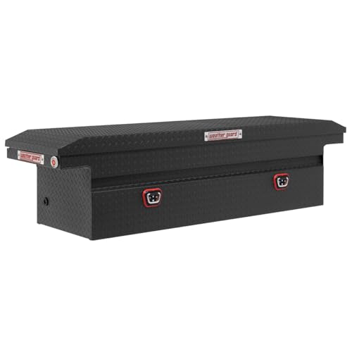 Weather Guard Weather Guard Model 121-52-04 Saddle Truck Box, Aluminum, For Full Size Trucks, Low Profile, - Outdoor Depot