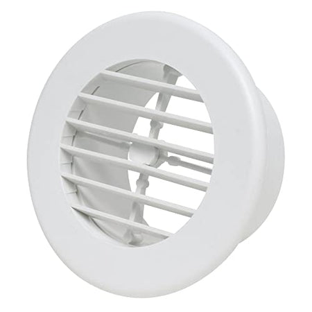 Valterra Valterra A10-3345VP Rotating Heating and A/C Register,White - Outdoor Depot