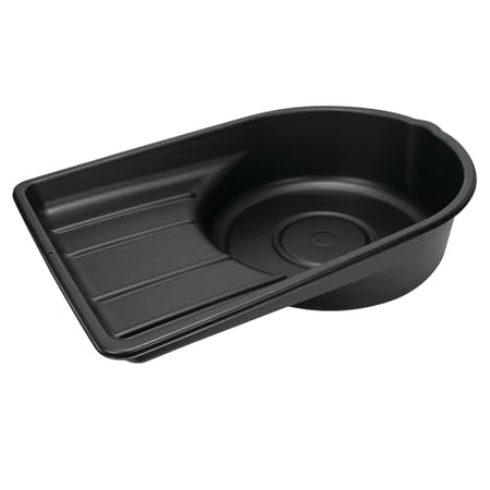 Performance Tool Performance Tool W4072 Black Extra Large Portable 7.5 Gallon Oil Drain Pan, (28.4 L) - Outdoor Depot
