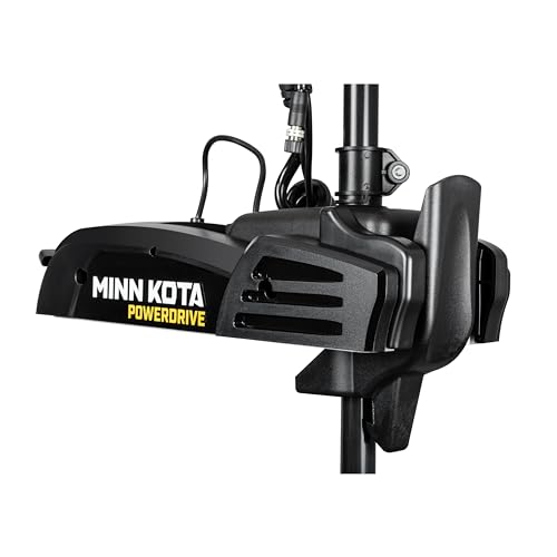Minn Kota Minn Kota PowerDrive Bow-Mount Electric Trolling Motor with GPS – 55 Lb. Thrust, 54 in. Shaft, - Outdoor Depot