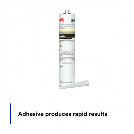 3M 3M Auto Glass Urethane Windshield Adhesive, 08693, Medium Viscosity, High-Strength, Fast-Curing, 310 - Outdoor-Depot.us