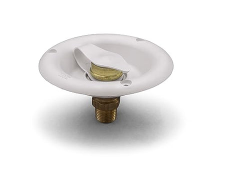 B&B Molders B&B Molders 94218 City Water Dish with Brass CV - Outdoor Depot