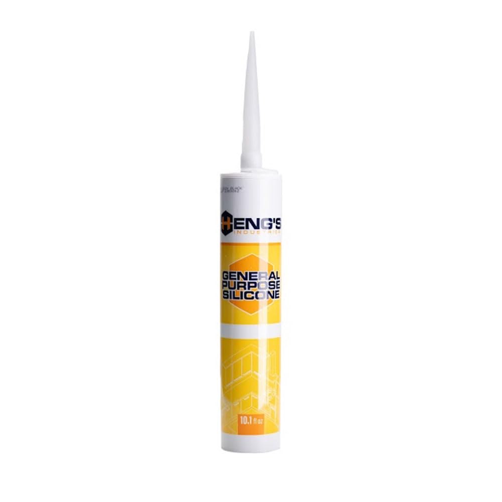 HENG’S INDUSTRIES HENG'S Industries New 10.1 Fluid Ounce Silicone Joint Sealant Tube | Easy Application | - Outdoor Depot