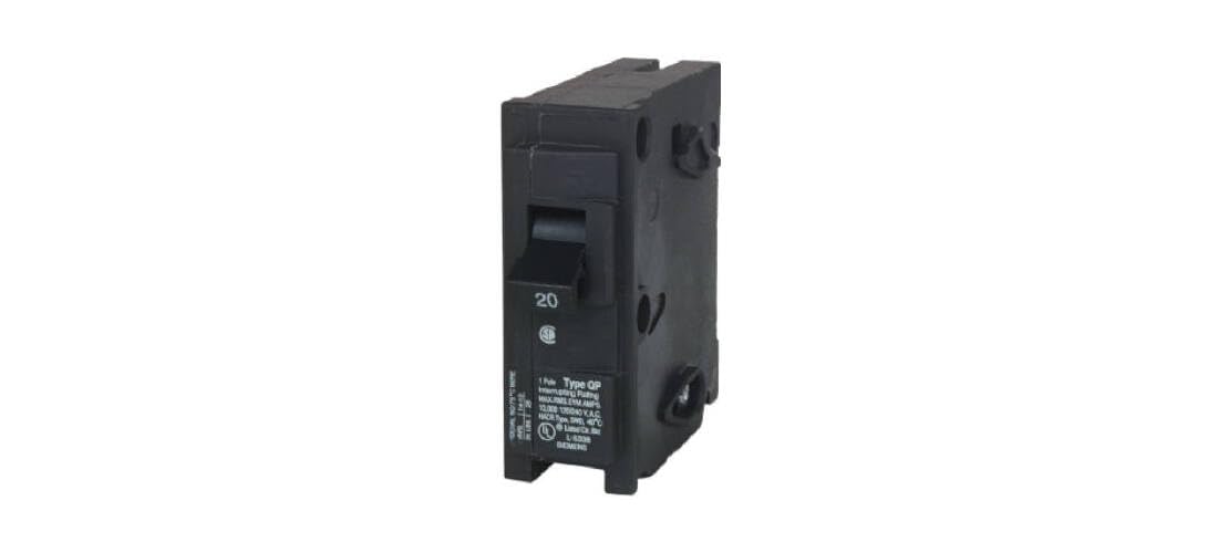 SIEMENS Siemens -HI Q130 30-Amp Single Pole Type QP Circuit Breaker, Black - Outdoor Depot